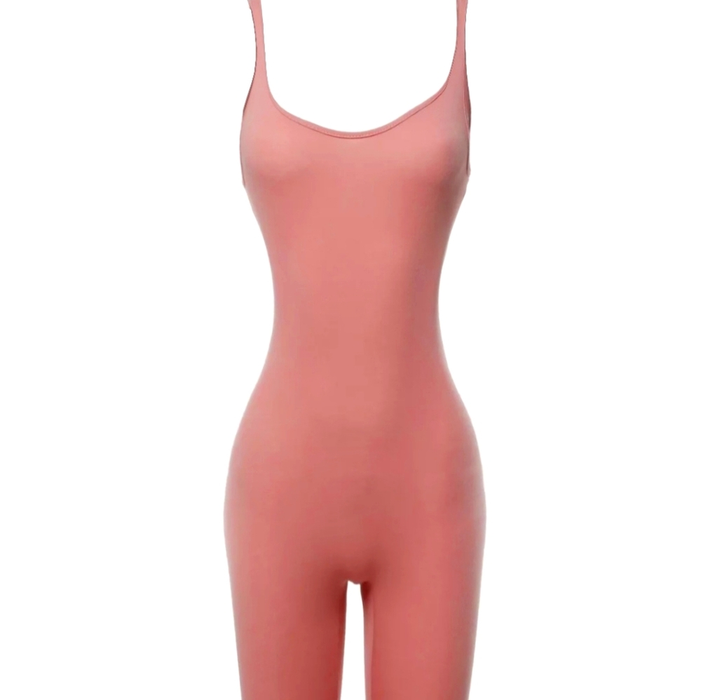 MAUVE, SPAGHETTI STRAP, BODYCON JUMPSUIT, ROMPER